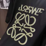 Loewe Men Loewe Men Loose Fit T-shirt in Cotton-Black/Beige