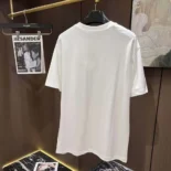 Loewe Men Loewe Men Loose Fit T-shirt in Cotton-White/Black