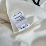 Loewe Men Loose Fit T-shirt in Cotton-White/Black