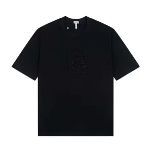Loewe Men Oversize fit T-shirt in Cotton-Black