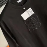 Loewe Men Oversize Fit T-shirt in Cotton-Black