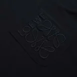 Loewe Men Relaxed Fit T-shirt in Cotton-Black