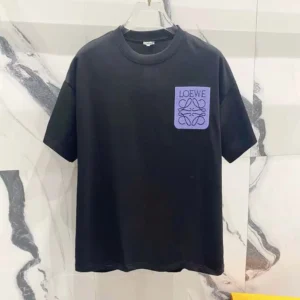 Loewe Men Relaxed Fit T-shirt in Cotton-Black H526Y22XAT