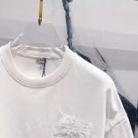 Loewe Men Relaxed Fit T-shirt in Cotton-White