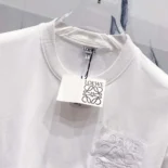 Loewe Men Relaxed Fit T-shirt in Cotton-White