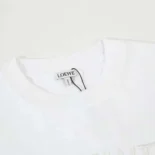 Loewe Men Relaxed fit T-shirt in Cotton-White/Black