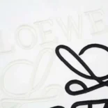 Loewe Men Relaxed fit T-shirt in Cotton-White/Black