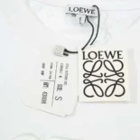 Loewe Men Relaxed fit T-shirt in Cotton-White/Black