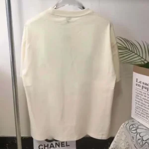 Loewe Men Short Sleeve T-shirts in Cotton-White