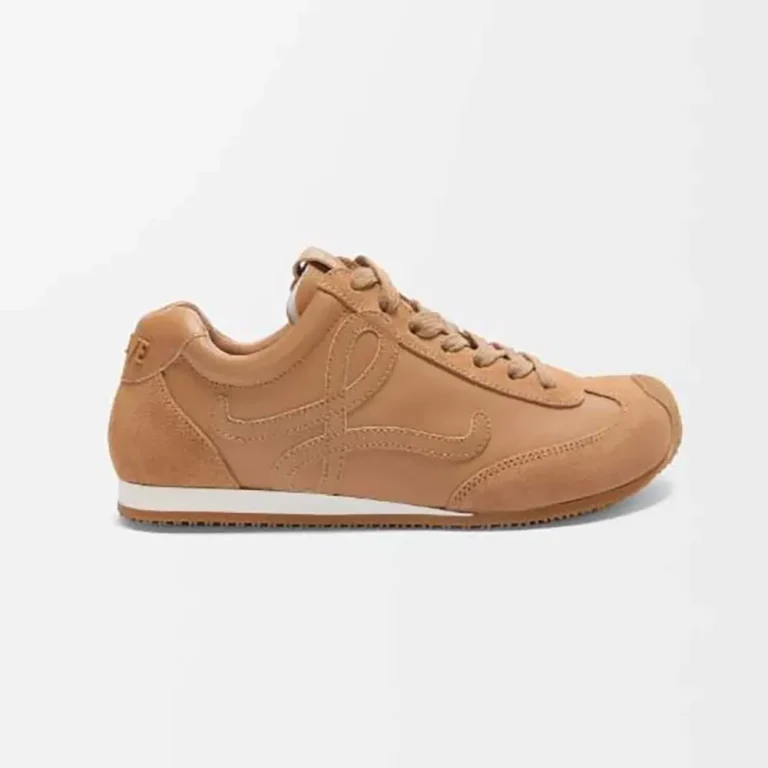 Loewe Unisex Ballet Runner 2.0 in Soft Calfskin-Brown LLBR282X03
