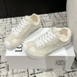 Loewe Unisex Ballet Runner 2.0 in Soft Calfskin-White LLBR282X03