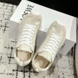 Loewe Unisex Ballet Runner 2.0 in Soft Calfskin-White LLBR282X03