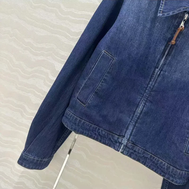 Miu Miu Women Denim Trucker Jacket GWB25216T8
