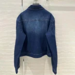 Miu Miu Women Denim Trucker Jacket GWB25216T8