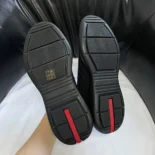 Prada Men Americas Cup Knit Slip-On-Black