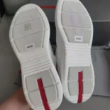 Prada Men Americas Cup Knit Slip-On-White