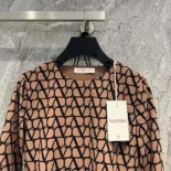Valentino Women Toile Iconographe Iodysuit-Brown