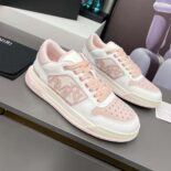 Amiri Women Classic Low White/Pink AWFOSR1084
