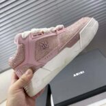 Amiri Women Crystal Ma-1 Vintage-Pink AWFOSR1101