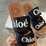 Chloe Women Woody Heeled Mule-Black CHC22U550Z3001