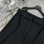 Dior Women Blouse Black Cotton Poplin 521B85A3356_X9000