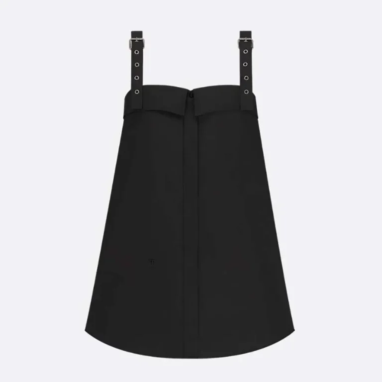 Dior Women Blouse Black Cotton Poplin 521B87A3356_X9000