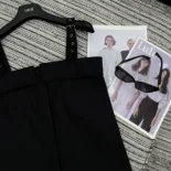 Dior Women Blouse Black Cotton Poplin 521B87A3356_X9000