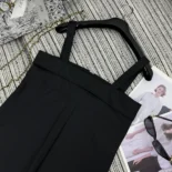 Dior Women Blouse Black Cotton Poplin 521B87A3356_X9000