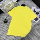 DIOR AND HYLTON NEL T-Shirt Relaxed Fit Yellow Cotton Jersey