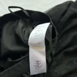 Dior Women Flared Mid-Length Skirt Black Dior Chardons Cotton-Blend Lace