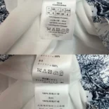 Dior Women Mid-Length Shirtdress White Cotton and Silk Poplin with Blue Toile de Jouy Scotland Motif