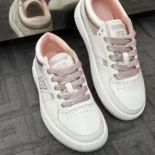 Givenchy Women G Move Sneakers in Mixed Leathers-Pink BE004CE2BY