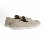 Hermes Men Job Loafer Beige Lambskin Insole and Lining