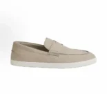 Hermes Men Job Loafer Beige Lambskin Insole and Lining