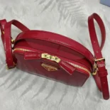 Prada Women Odette Leather Mini-bag-Red 1BH203