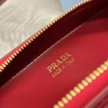 Prada Women Odette Leather Mini-bag-Red 1BH203