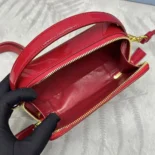 Prada Women Odette Leather Mini-bag-Red 1BH203