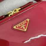 Prada Women Odette Leather Mini-bag-Red 1BH203