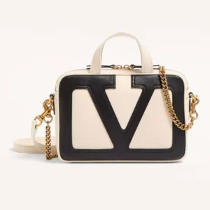 Valentino Women Garavani Viva Superstar Nappa Handbag-White
