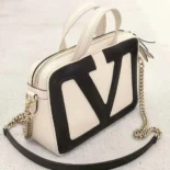 Valentino Women Garavani Viva Superstar Nappa Handbag-White