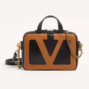 Valentino Women Valentino Garavani Viva Superstar Nappa Handbag-Brown