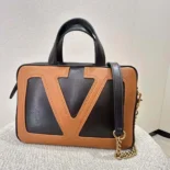 Valentino Women Valentino Garavani Viva Superstar Nappa Handbag-Brown