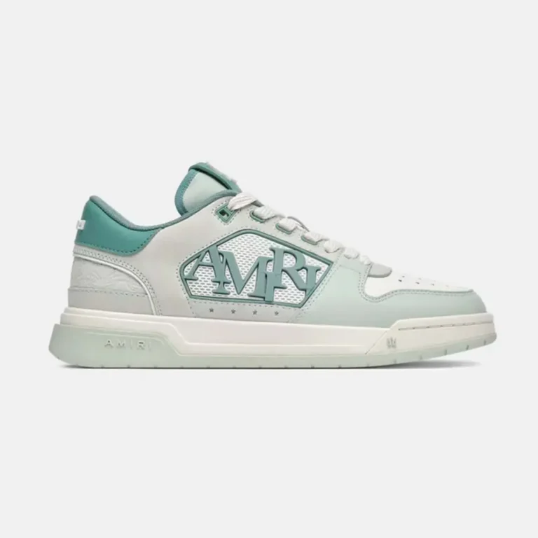 Amiri Women Ma Quad Debossed Classic Low-Teal
