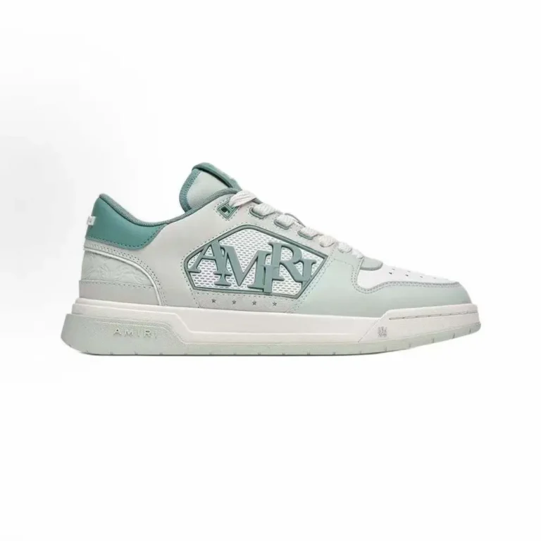 Amiri Women Ma Quad Debossed Classic Low-Teal