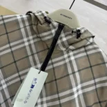 Burberry Men Cropped Reversible Check Hooded Jacket 81058501