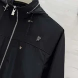 Burberry Women Knight Stamp Nylon Jacket-Black 81136471