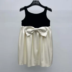 Celine Women Muguet Dress in Double Wool Crepe RR07P666Y