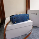 Celine Women Teen Nino Bag in Denim 118112GFF