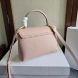 Celine Women Teen Nino Bag in Smooth Satinated Calfskin-Pink 118113GG2