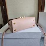 Celine Women Teen Nino Bag in Smooth Satinated Calfskin-Pink 118113GG2